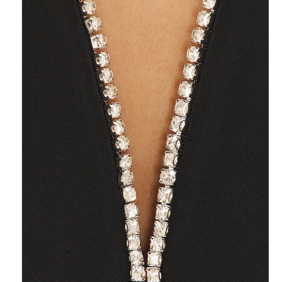 Good American Black Strapless Jumpsuit - Picture 3 of 6